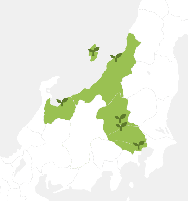 taneCREATIVE 拠点マップ